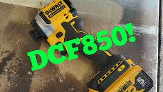 Dewalt DCF850 Impact Overview [upl. by Ayekal]