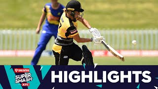 Devine Blasts Fastest Ever Womens T20 Century  HIGHLIGHTS  Sparks v Blaze  Dream11 Super Smash [upl. by Peh]