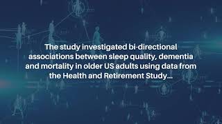 Sleep Quality Dementia amp Mortality in Older US Adults  AgingUS [upl. by Sabir]