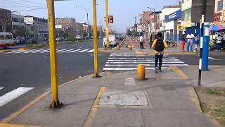 CICLOVÍA AVENIDA E HABICH SAN MARTÍN DE PORRES  LIMA PERÚ 🇵🇪 [upl. by Alane]