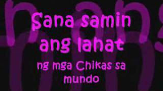 CHiKAS ALAS NG BLiSS FEAT CURSE ONE LYRiCSwmv [upl. by Armahs]