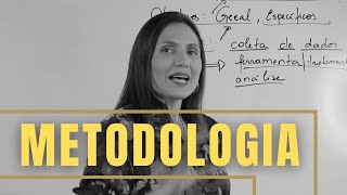 Como definir a Metodologia Monografia TCC Artigo Científico Dissertação Tese  Aula 05 [upl. by Yeleek363]