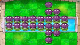 Plants vs Zombies Survival Endless Experiments  Gloom Fume Team [upl. by Charline]