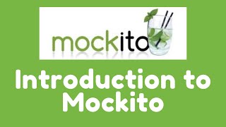 Mockito 3  Introduction to Mockito [upl. by Ellirpa]