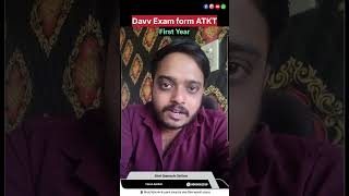 DAVV EXAM FORM ATKT viralvideo [upl. by Maritsa799]