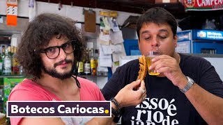 AS COMIDAS DOS BOTECOS CARIOCAS  VIAGEM RIO DE JANEIRO  Mohamad Hindi [upl. by Olracnaig]