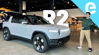 First Look amp Impressions of New Rivian R2 HandsOn [upl. by Ameekahs]