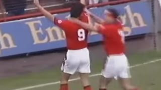 Middlesbrough v Bristol City 199495 UWE FUCHS HAT TRICK [upl. by Ardnasil971]