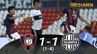 Cerro Porteño vs Olimpia 11 14 PENALES TORNEO CLAUSURA 2020  Cuartos de final  Resumen [upl. by Lacim]