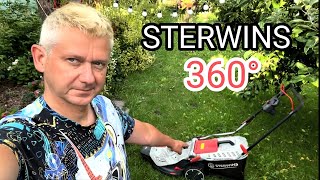 Test kosiarki elektrycznej STERWINS 360° 1400W 35L model ELM236P3W4Z [upl. by Yentyrb63]