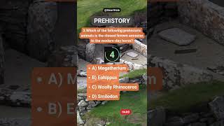 Journey into Prehistory Can You Ace This Ancient Quiz QuizQuizGames QuizTime [upl. by Thelma792]