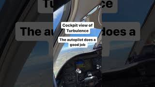 Cockpit view of turbulence aviation airplane turbulence [upl. by Saihttam]