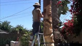 Crazy Al Carving Tiki 186 [upl. by Libre]