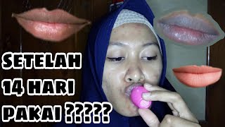 JUJUR PEMAKAIAN 14 HARI EFEK ORIFLAME TENDER CARE PROTECTING BALM DI BIBIR AKU [upl. by Atinnor150]