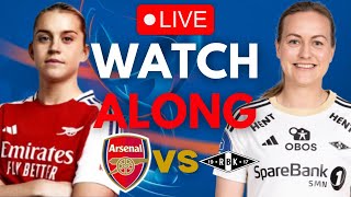 ARSENAL WOMEN VS ROSENBORG WOMEN LIVE FULL MATCH  UEFA WOMENS CHAMPIONS LEAGUE [upl. by Austin]