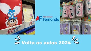 25 de Março  Material Escolar Baratinho  Lojas Armarinhos Fernando  Volta as aulas 2024 [upl. by Aniarrol]