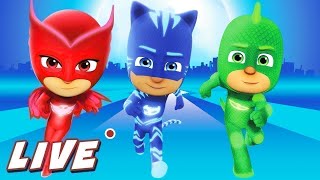 PJ Masks  Season 1 LIVE 247 🔴  Kids Cartoon  Video for Kids pjmasks [upl. by Asilad183]