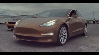 2019 Tesla Model 3 LR Ghost upgrade Performance vs 2020 Tesla Model 3 LR with Boost 14 mile [upl. by Alur]