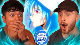 RIMURU BECOMES A DEMON LORD  That Time I Got Reincarnated As A Slime Season 2 Episode 11 REACTION [upl. by Onateyac]