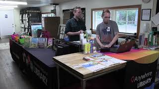 TRLs Joe Alessi talks Anywhere Libraries in Mason County [upl. by Ferrick]