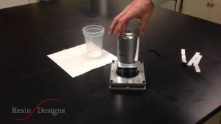 Resin Designs Geltek Sealing Capability Demonstration [upl. by Guido]