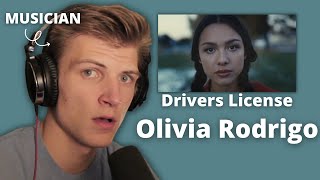 MUSICIAN REACTION to DRIVERS LICENSE by OLIVIA RODRIGO  Drivers License Music Video Reaction [upl. by Alexandria]