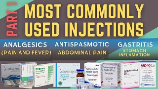 Injections Analgesics Antispasmotics and Gastritis [upl. by Tonie441]