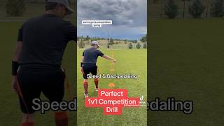 Youth Flag Football 101 Drill  Basic 11 Speed Competition Drill that WORKS flagfootball shorts [upl. by Dacy]