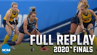 UNC vs Michigan 2020 NCAA field hockey championship  FULL REPLAY [upl. by Nations]