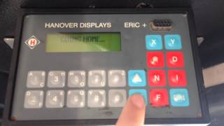 Using Hanover Displays Console Eric [upl. by Eadahs569]