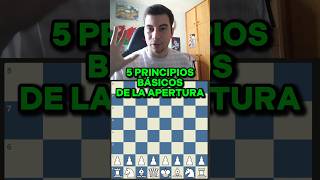 ♟️ Los 5 principios básicos de la apertura que debes seguir para ganar tus partidas  ajedrez [upl. by Varin]