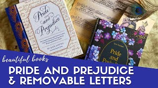 Pride amp Prejudice amp Removable Letters  Marjolein Bastin amp Hellers Letters  Beautiful Books Review [upl. by Ugo]