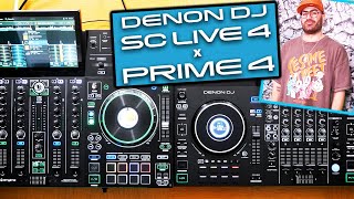 Denon DJ SC Live 4 x Prime 4 comparison  Which 4 channel standalone controller is best TheRatcave [upl. by Burrus]