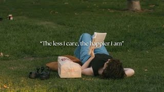 pov The less i care the happier i am a quiet life playlist [upl. by Melda]