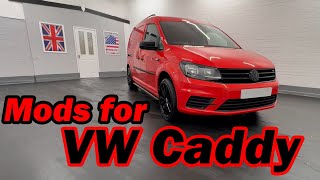 VW CADDY MODS FOR YOUR VAN INTERIOR AND EXTERIOR CADDY UPGRADES FOR YOUR VAN [upl. by Montgomery836]