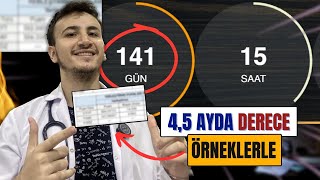 45 AYDA YKS DERECE YAPILIR MI ÖRNEKLERLE [upl. by Wheelwright393]