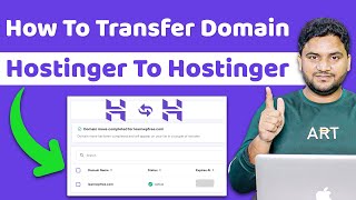 How to Transfer Hostinger Domain to Another Hostinger Account [upl. by Naej573]