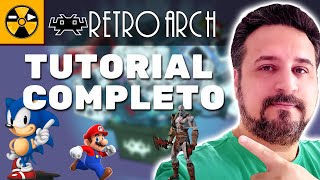 RETROARCH TUTORIAL COMPLETO  Instalação e Configuração [upl. by Mulry]