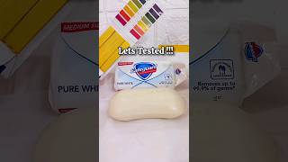 Shocking🤯 safeguard soap ph test shorts safeguardsoapbodycarebeautybathing soaptest phtest [upl. by Aneekan]