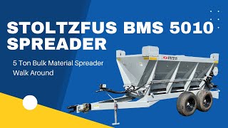 Stoltzfus BMS 5010 Lime amp Litter Spreader Walkaround [upl. by Giselbert232]