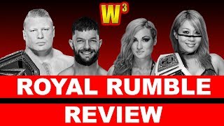 WWE Royal Rumble 2019 Review  Wrestling With Wregret [upl. by Lobell]