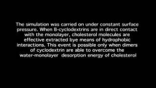 Cholesterol extraction by Betacyclodextrin [upl. by Meg]