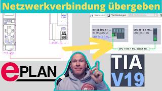 Profinetverbindung von EPLAN nach ➡️ TIA Portal exportieren über AML Schnittstelle So geht´s 🚀 [upl. by Phedra855]