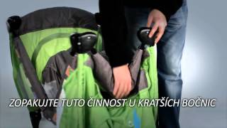 Cestovní postýlky CARETERO Grande Medio Simplo  instruktážní video [upl. by Gilford]