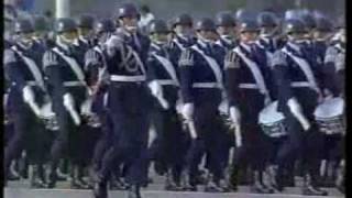 Gran Parada Militar 1991 7 Armada y FACH [upl. by Phylys]