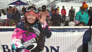 2017 US Open Womens Halfpipe Semifinals Highlights [upl. by Encrata]