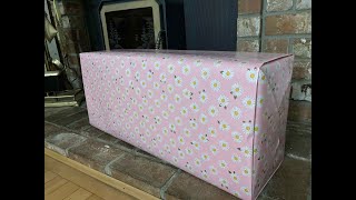 How to wrap oversized box [upl. by Annaigroeg]