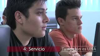 02 Tipos de cursos a matricula UNA [upl. by Haraj]