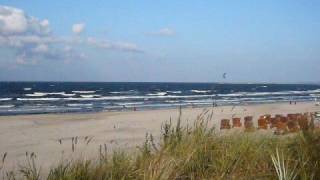 The beach in Świnoujscie Plaża w Świnoujściu [upl. by Acisey]