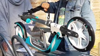 HUDORA BigWheel 205Das Original mit RX Pro TechnologieTretRoller CityScooter  Unboxing [upl. by Horlacher]